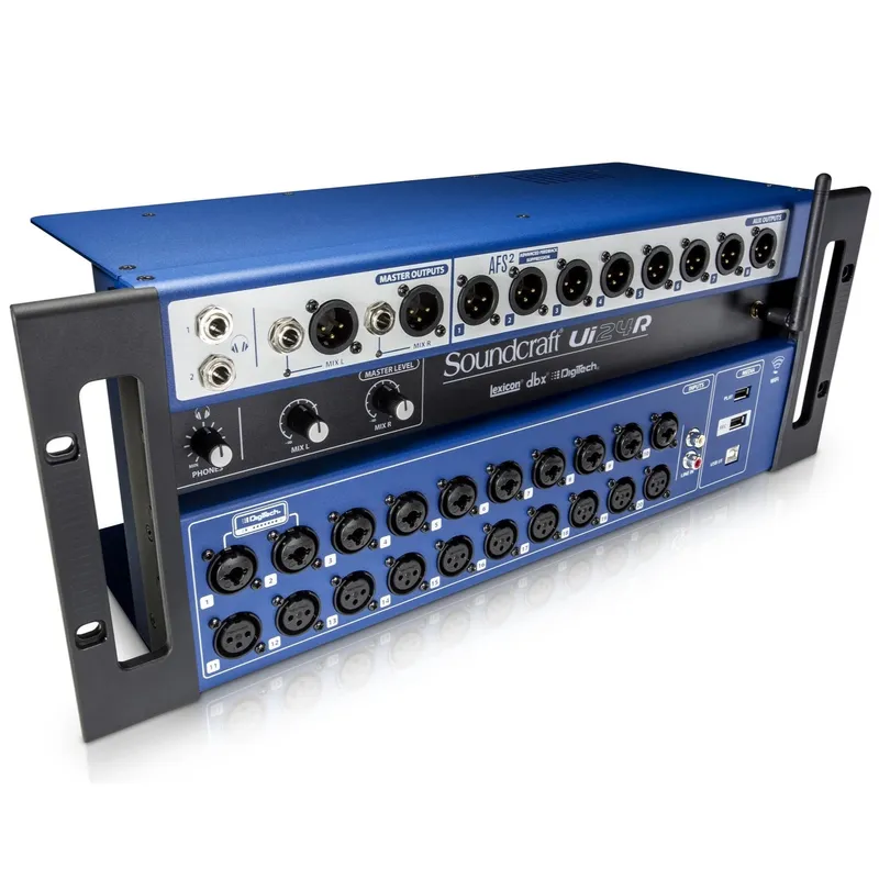 SOUNDCRAFT - Mezclador Digital Soundcraft Ui24R 24 Ch USB Wireless SCR-5076585-01