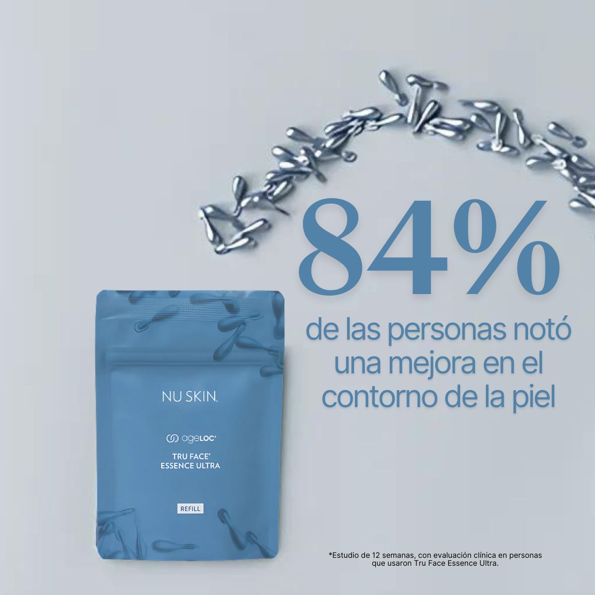NU SKIN - TRU FACE ESSENCE ULTRA BOLSA 30 UNID (FIRMEZA ROSTRO) BY NU SKIN - USA