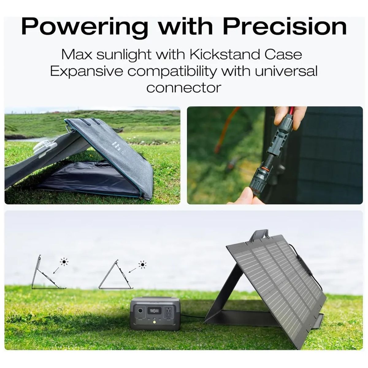 ECOFLOW - Panel Solar Portátil Ecoflow De 110 W