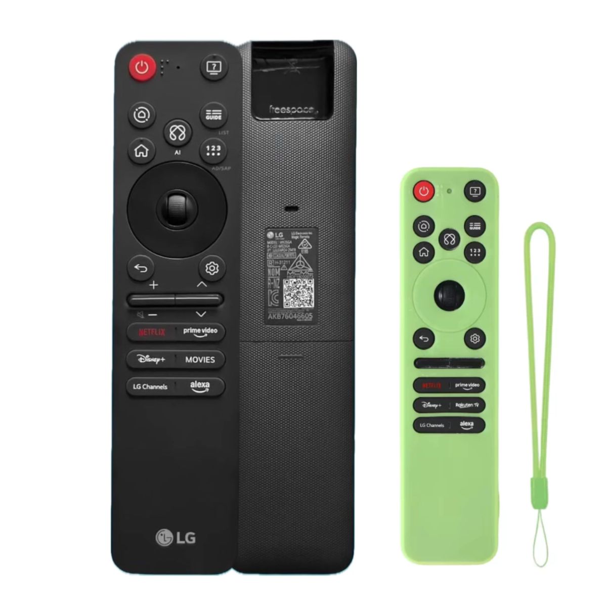 LG - Control LG Magic MR25GA 2025 smart más funda verde luminiscente