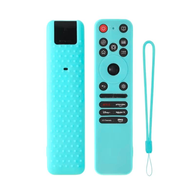 CASE - Funda protector para Control LG Magic 2025 MR25 turquesa