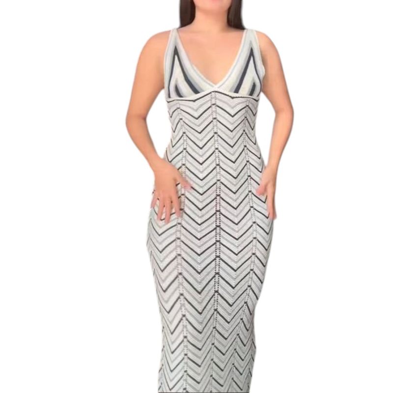 GENERICO - Vestido Arcoiris Hilo Tacto 468G Ane-39 Color Negro