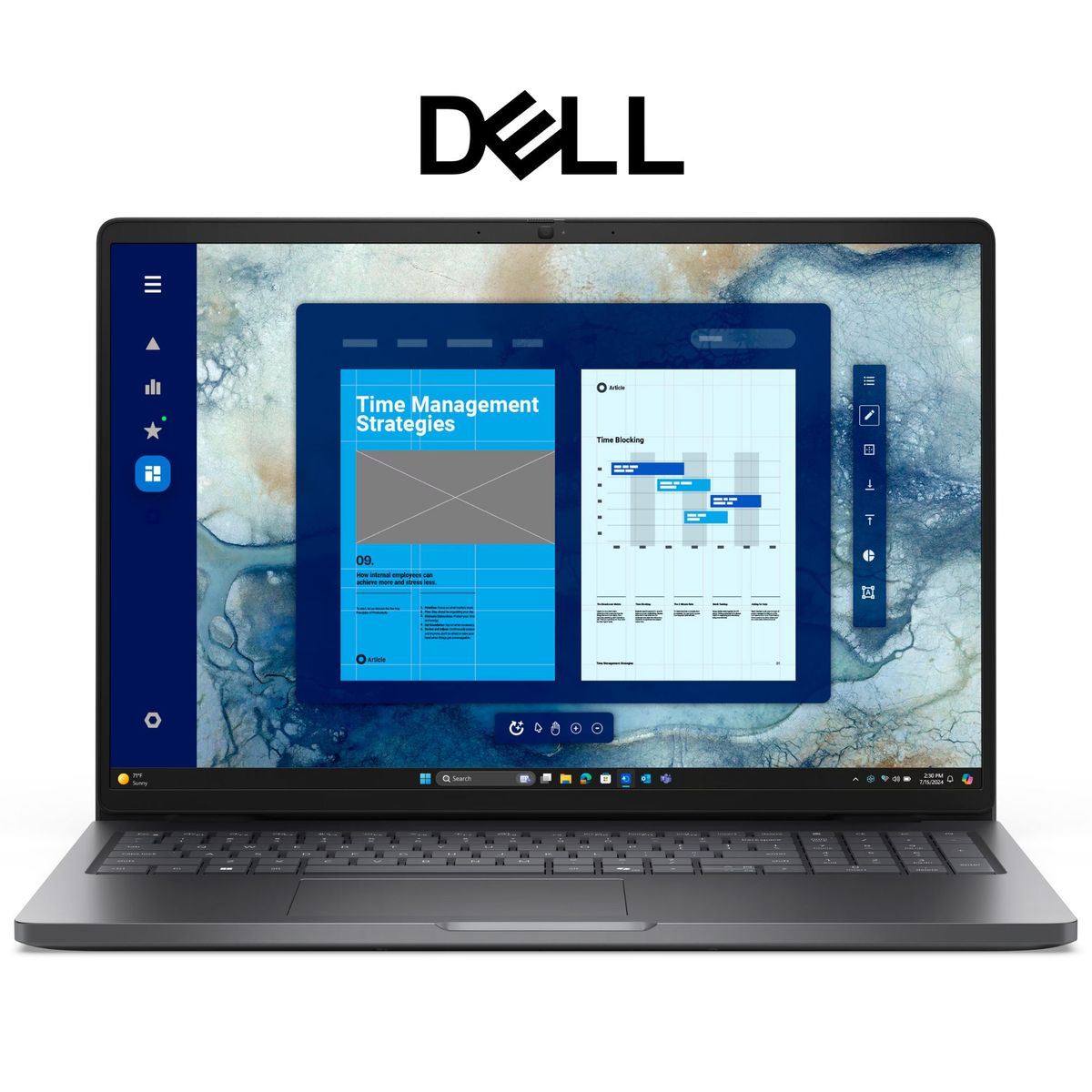 DELL - Laptop DELL Pro 16 PC16250 16" FHD IPS, Core 5-120U, Ram 8GB, Ssd 512GB, Win 11 Pro