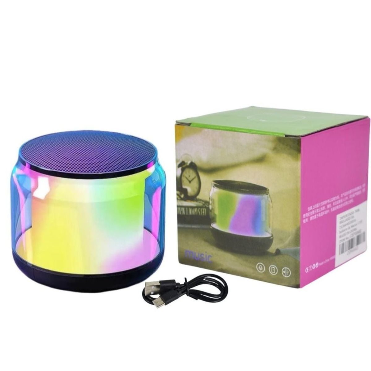 MORITA BAG STORE - PARLANTE INALAMBRICO 5W LUCES LED