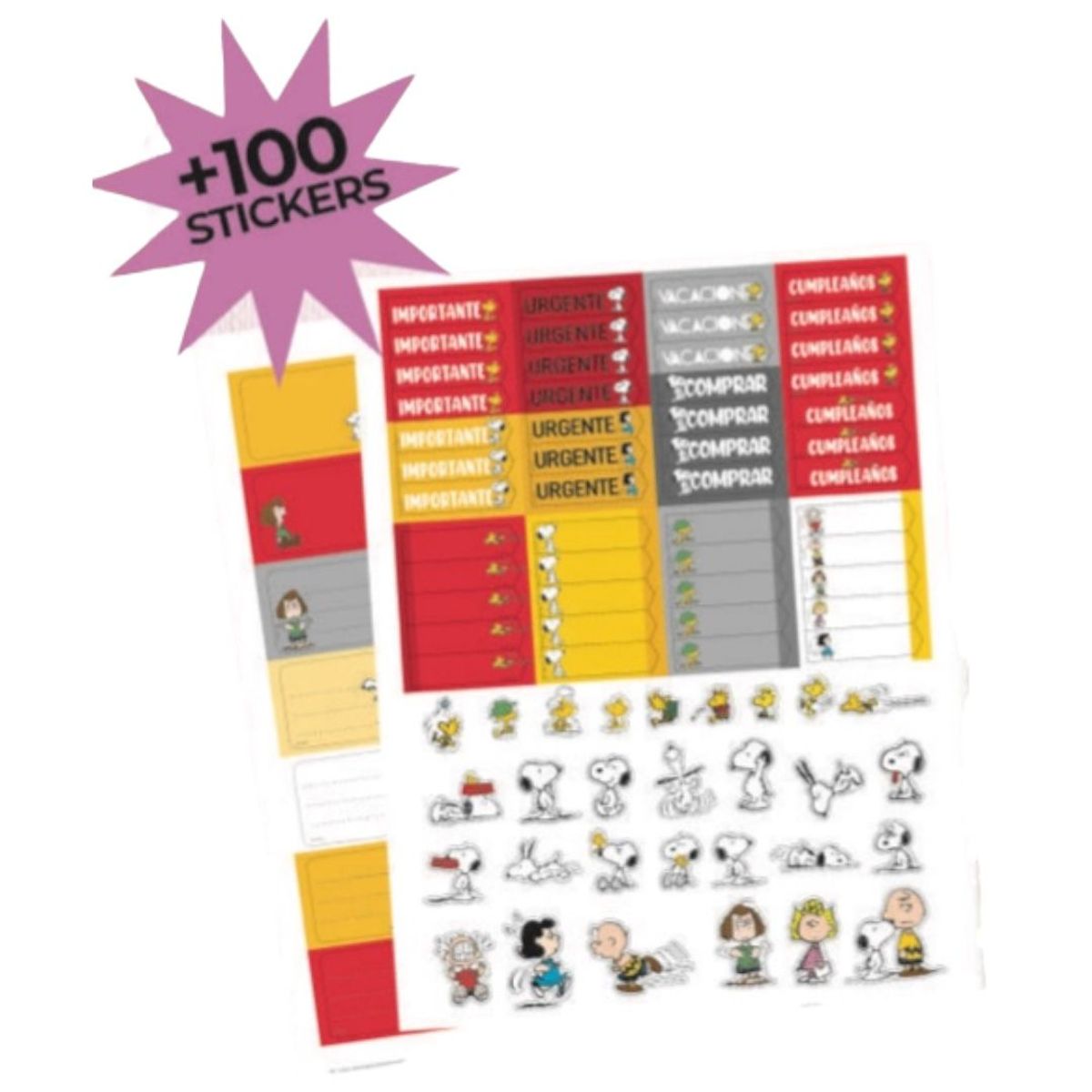 DGNOTTAS - Agenda 2026  Snoopy, Charlie Brown