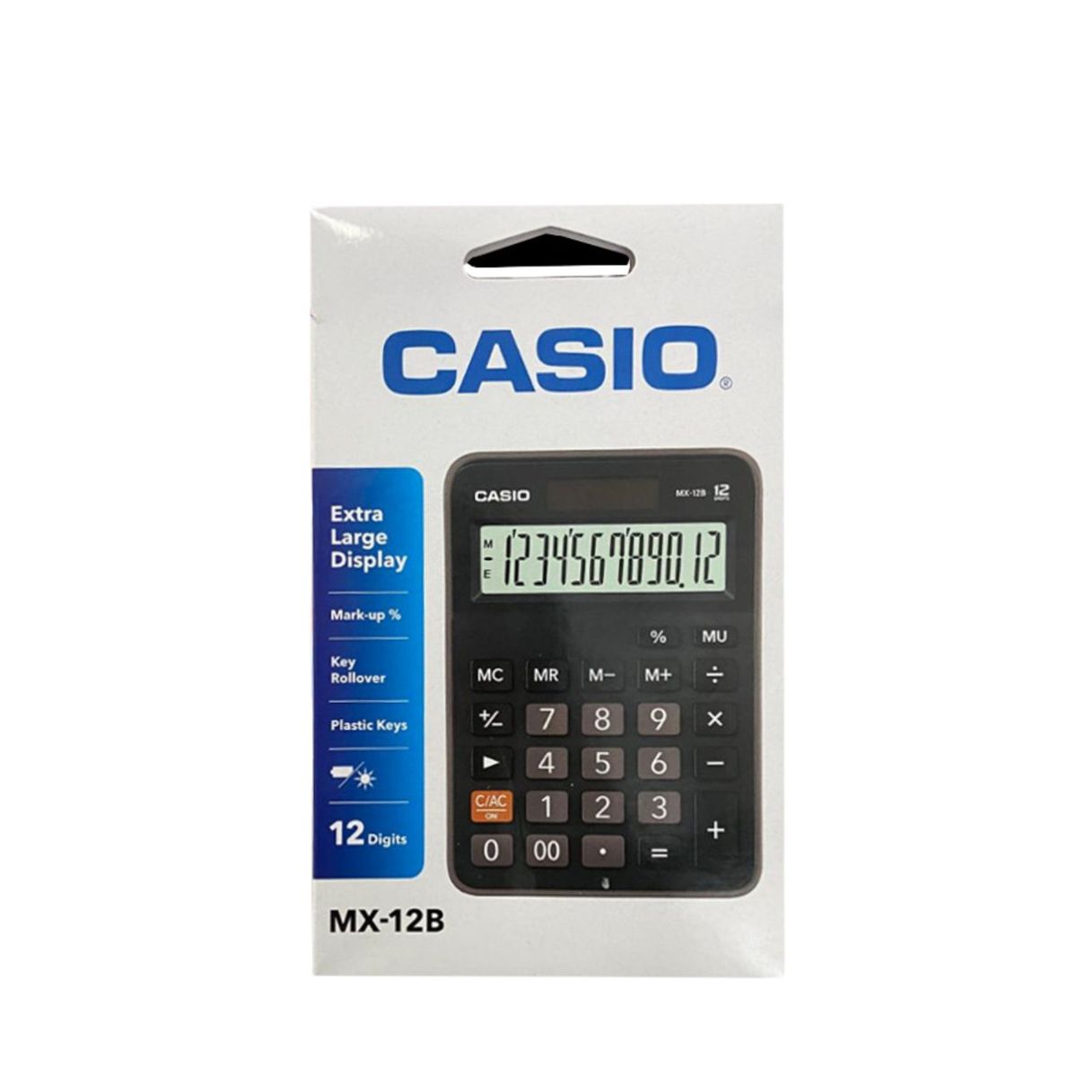 OEM - Calculadora Casio Electrónica De 12 Digitos