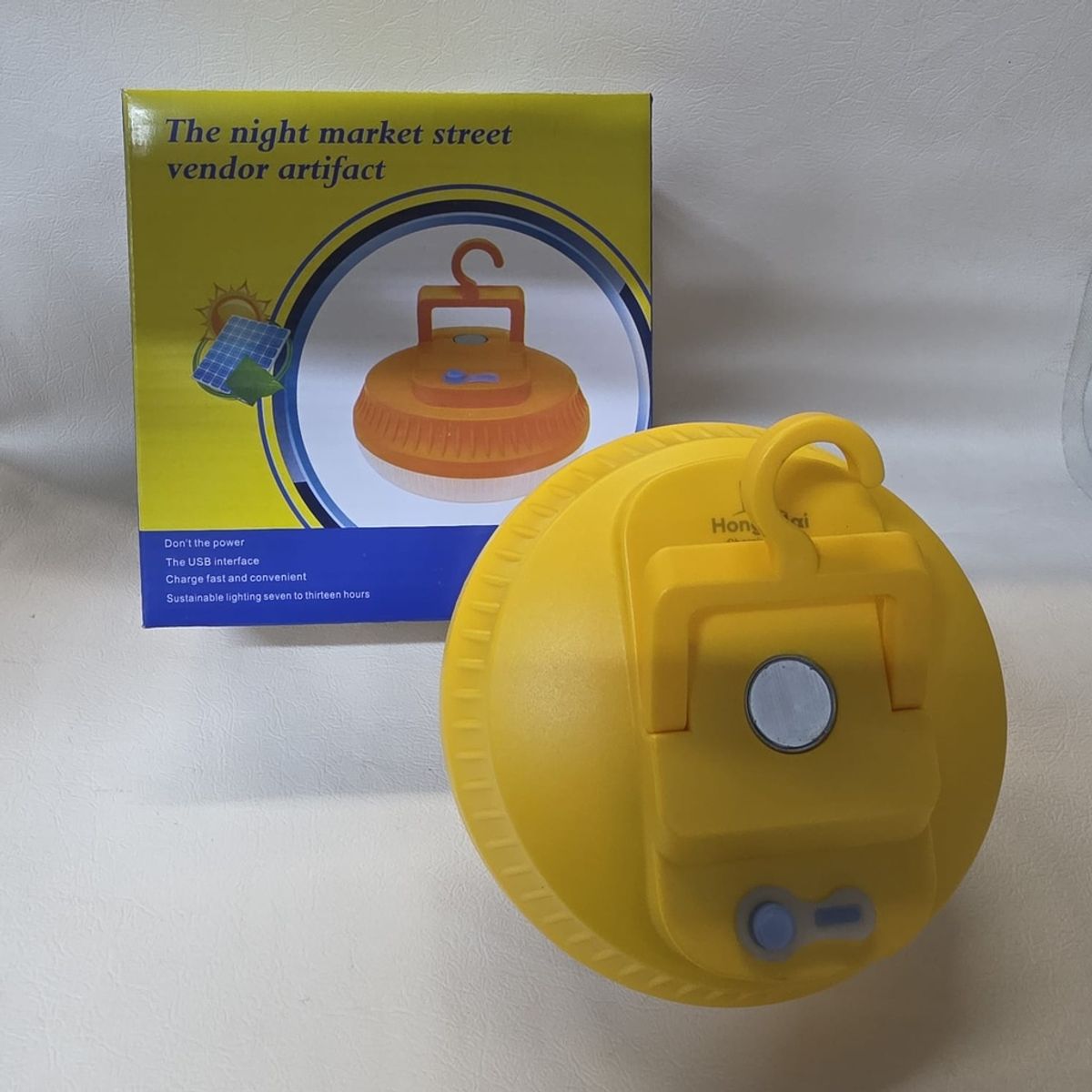 GENERICO - FOCO RECARGABLE 3600 mAh YELLOW