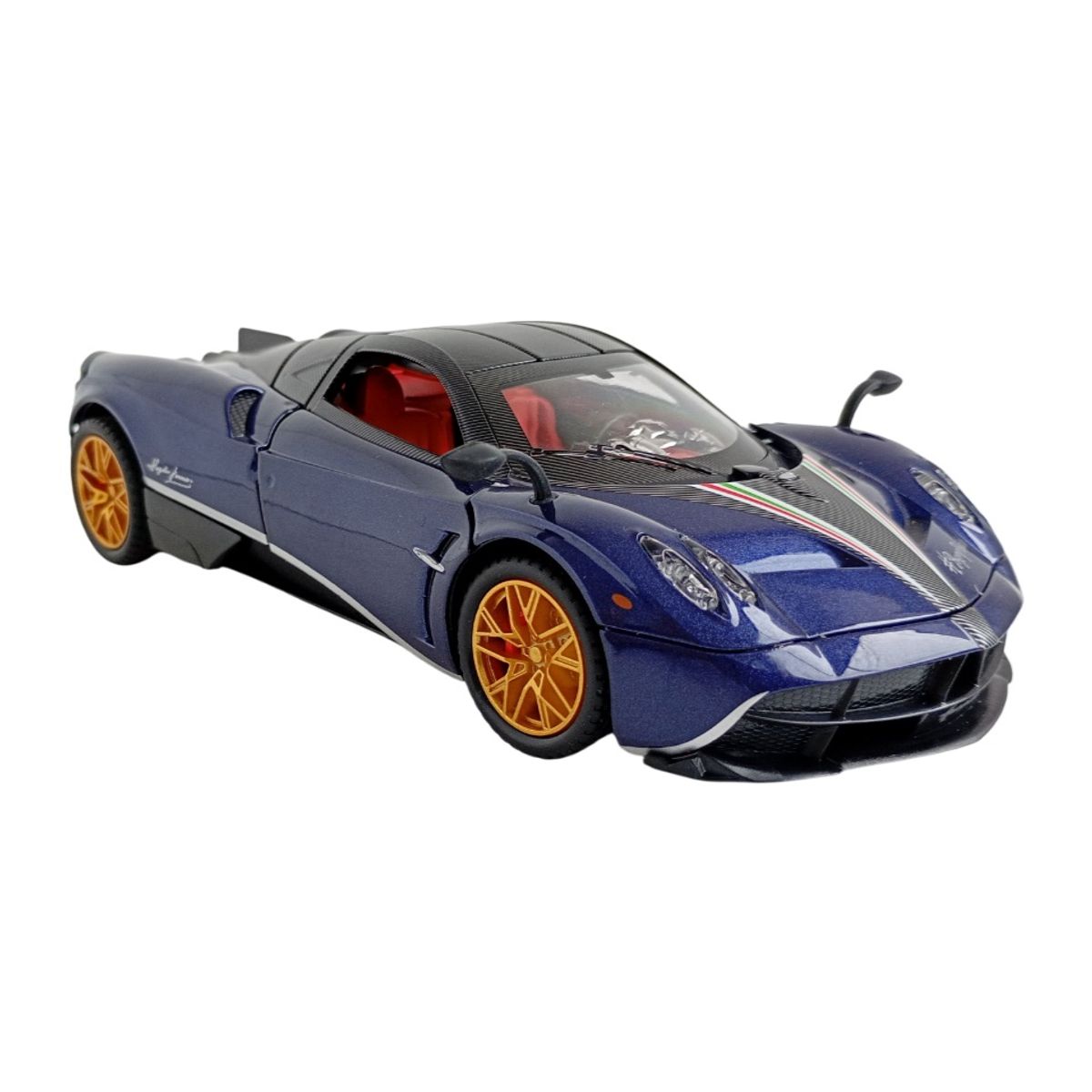 DIECAST MASTER - Auto Colección Pagani Huayra Con Sonido Y Luces Escala 124