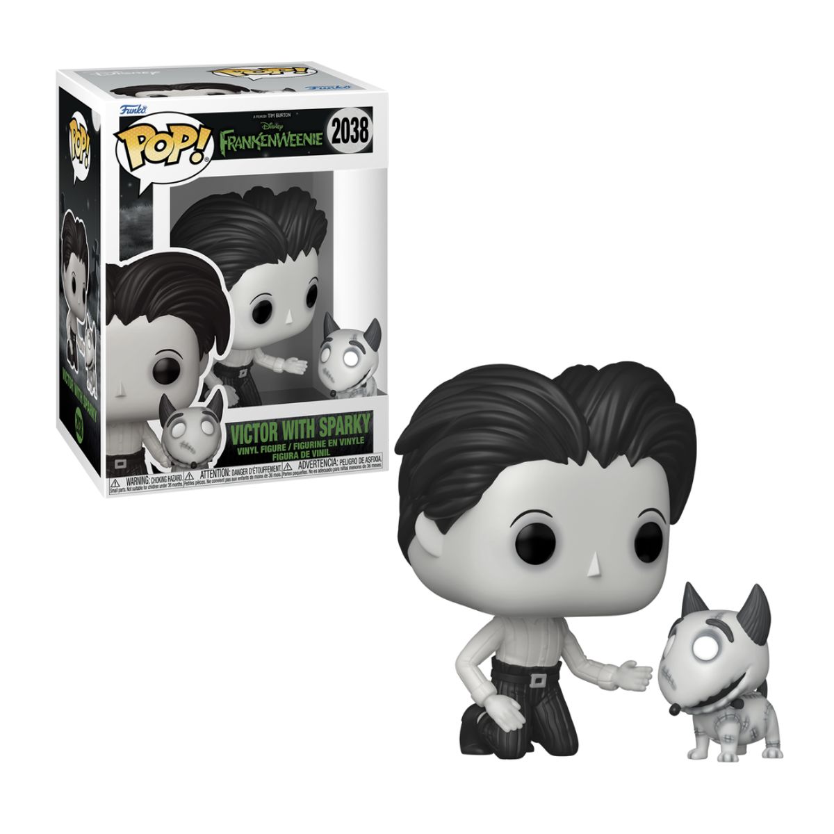 FUNKO - Victor with Sparky Funko Pop 2038 Frankenweenie