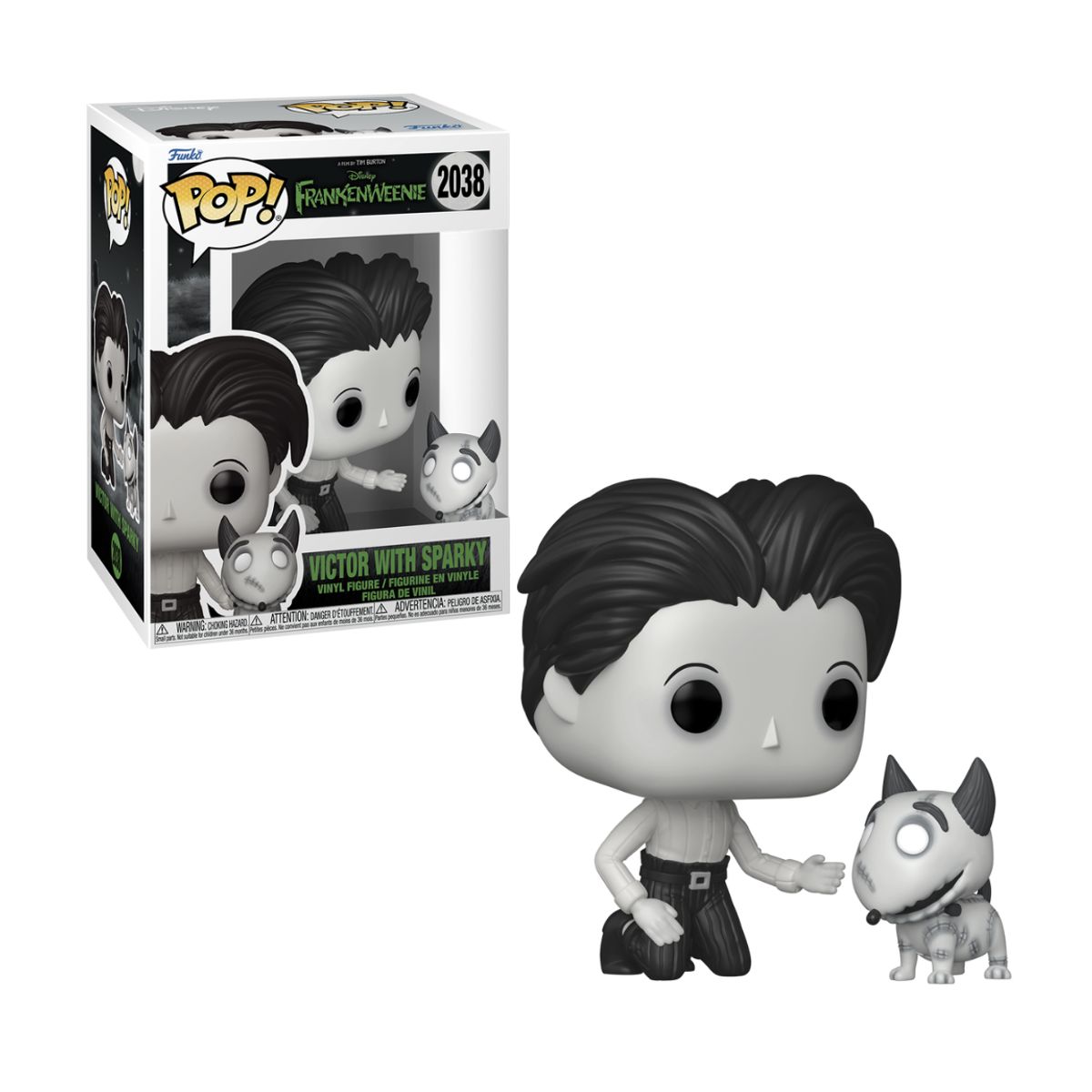 FUNKO - Victor with Sparky Funko Pop 2038 Frankenweenie