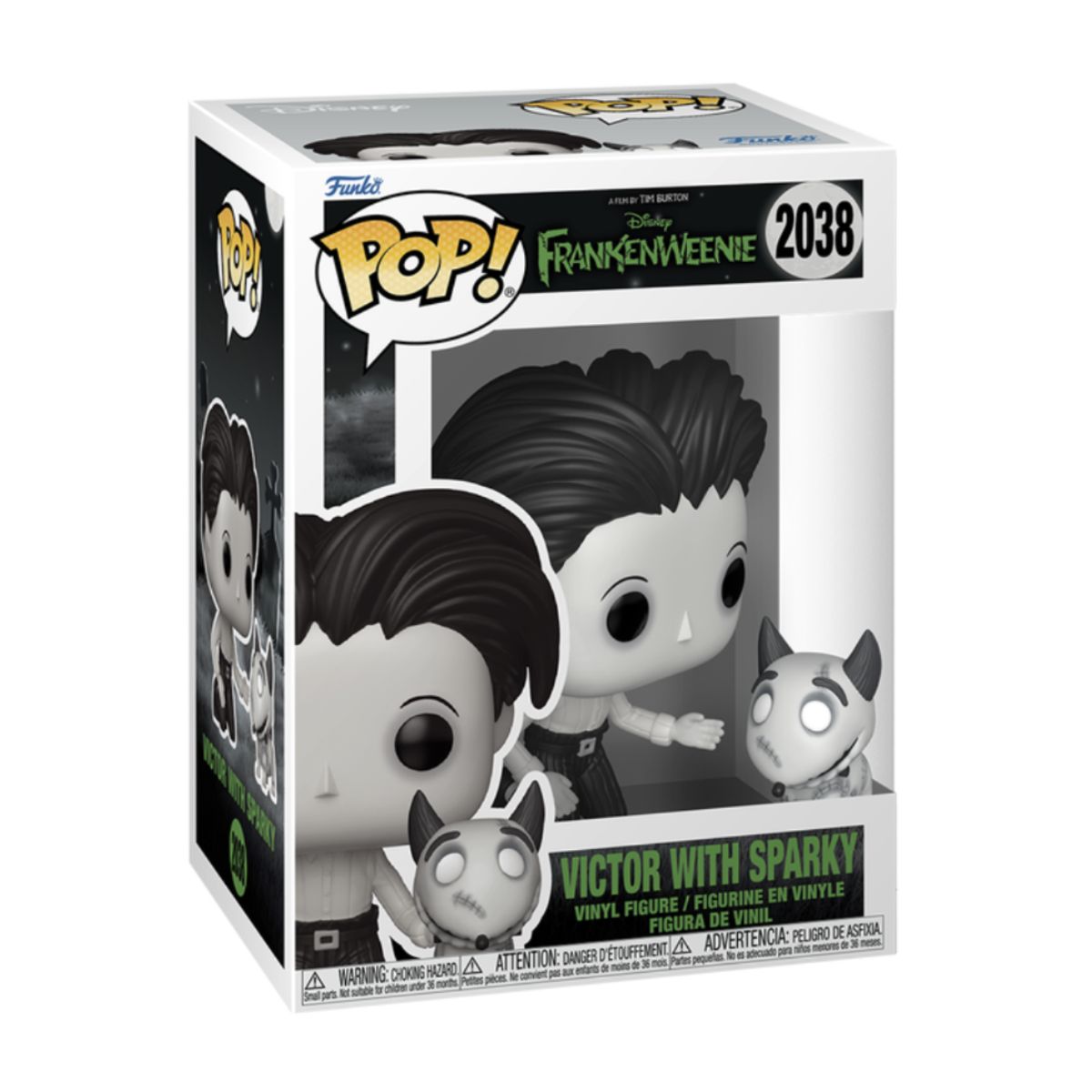 FUNKO - Victor with Sparky Funko Pop 2038 Frankenweenie