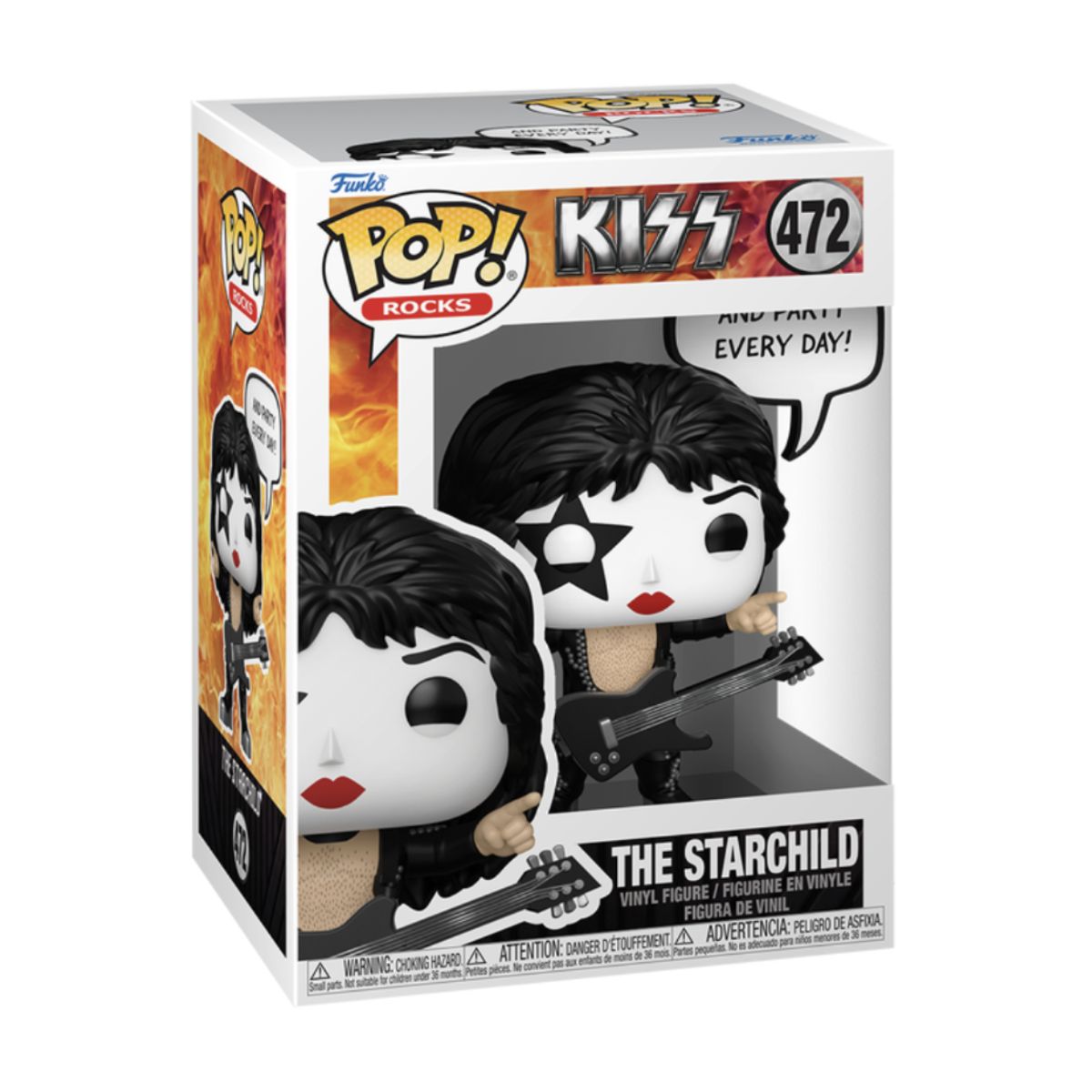 FUNKO - The Starchild Funko Pop 472 Kiss Rock and Roll All Nite