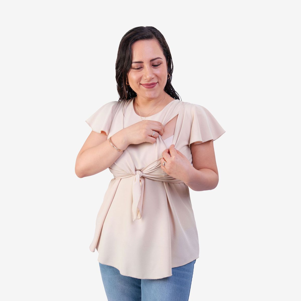 MOMMYLAND - BLUSA EVOLUTIVA MATERNAL Y LACTANCIA