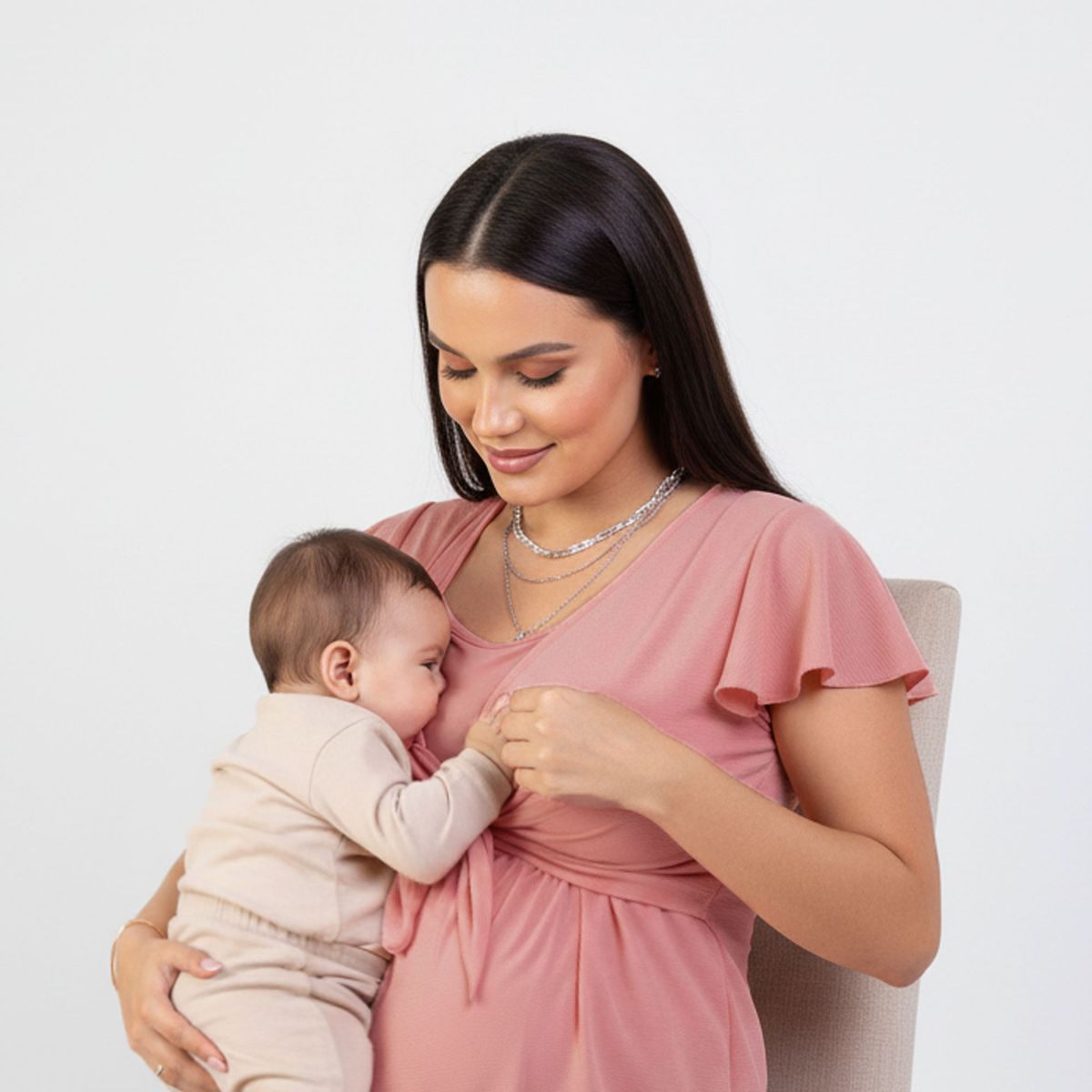 MOMMYLAND - BLUSA EVOLUTIVA MATERNAL Y LACTANCIA