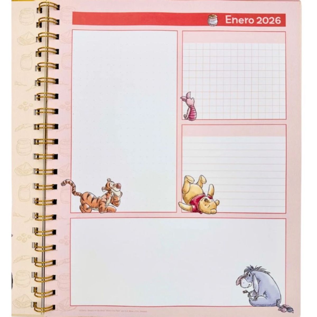 SANRIO - Brief Planner 2026 Winnie Pooh