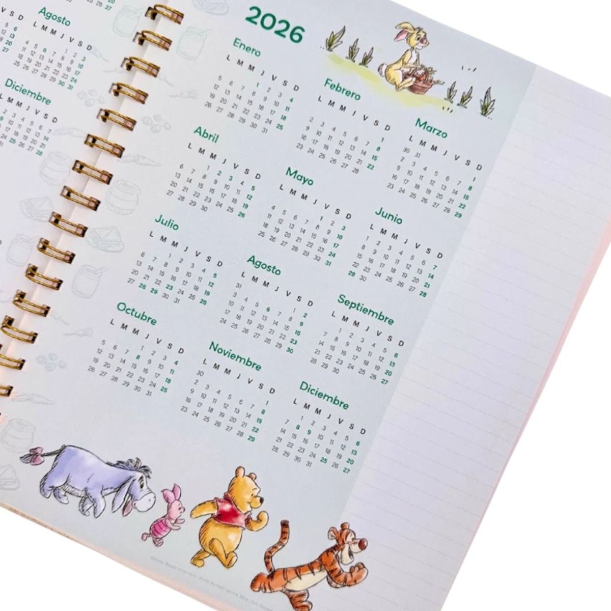 SANRIO - Brief Planner 2026 Winnie Pooh