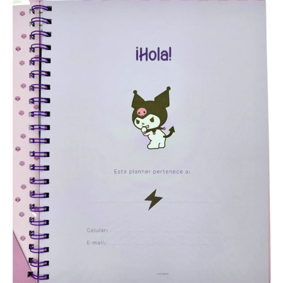 SANRIO - Brief Planner 2026 KUROMI