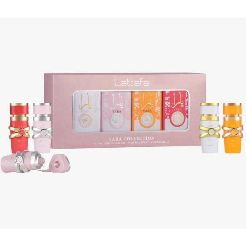 LATTAFA - Lattafa Yara Mini Gift Set 4 x 5ml EDP Spray