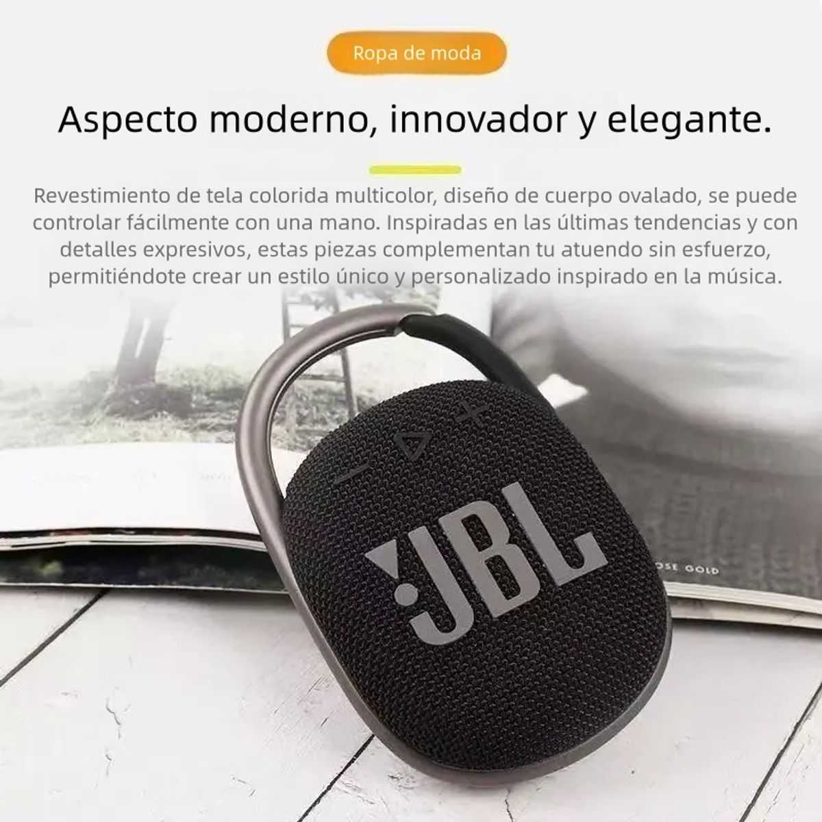 JBL - JBL CLIP 4 altavoz Bluetooth Rosa