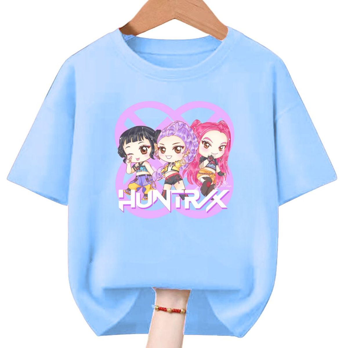 GENERICO - Polos Algodon Guerreras Kpop Demon Hunters - Tallas 6 hasta XL