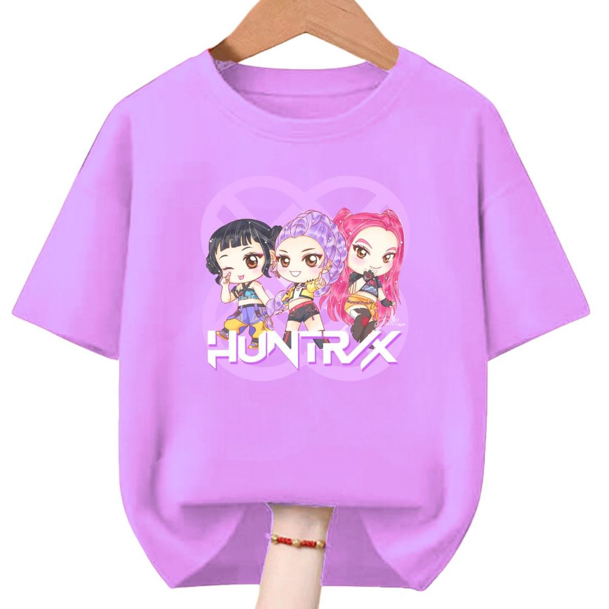 GENERICO - Polos Algodon Guerreras Kpop Demon Hunters - Tallas 6 hasta XL