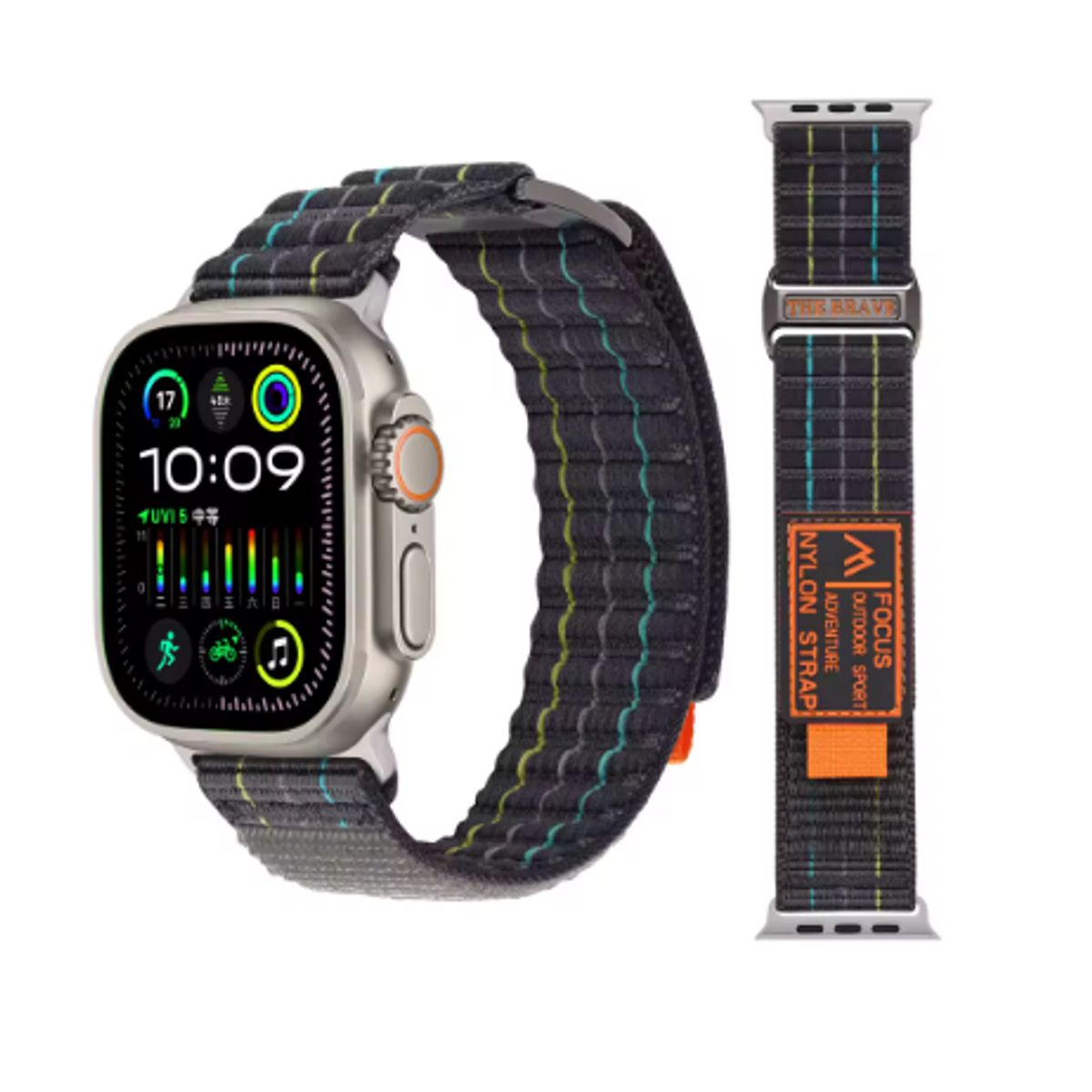 GENERICO - Correa Focus para Apple Watch 44mm - Gris