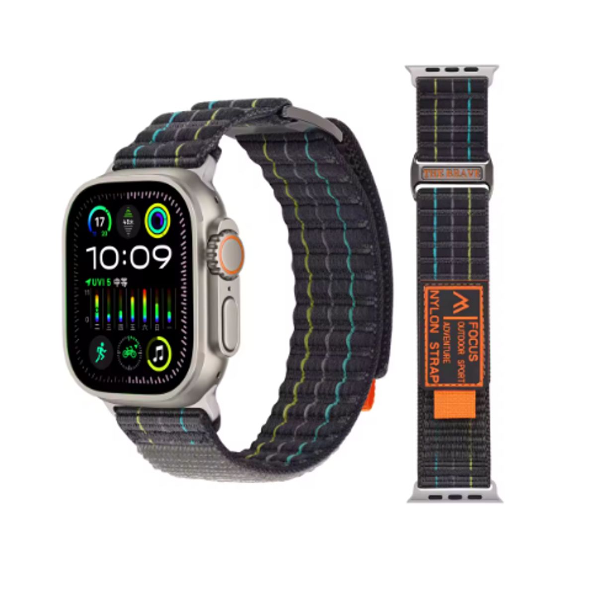 GENERICO - Correa Focus para Apple Watch 44mm - Gris