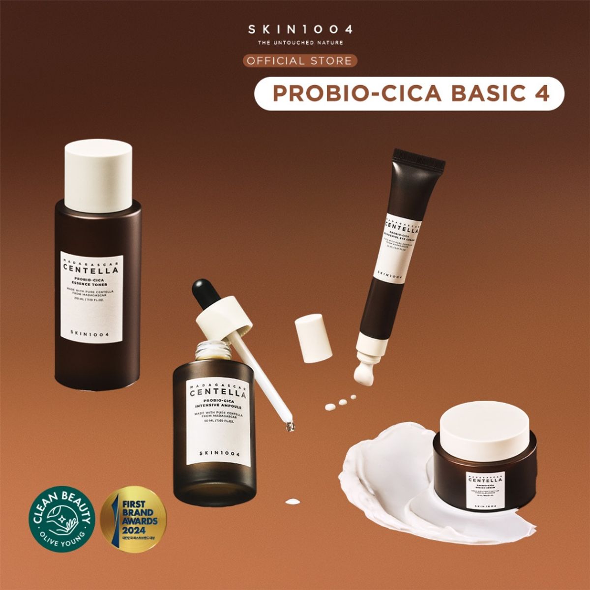 SKIN1004 - SKIN1004 Madagascar Centella Probio-Cica Perfect Antiaging Routine Set