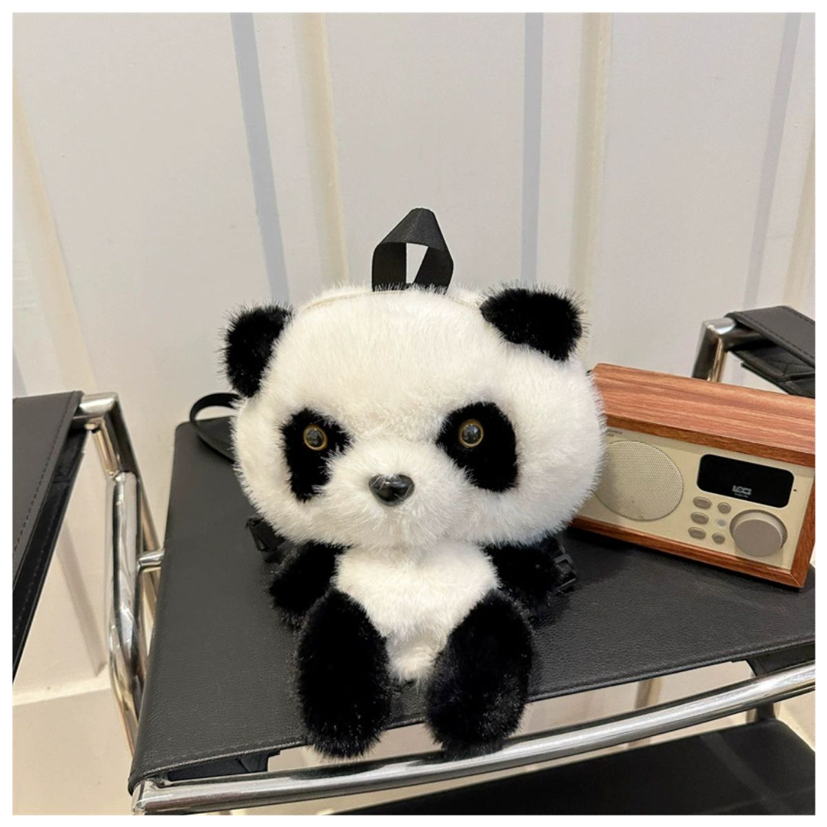 GENERICO - MOCHILA KAWAI PANDA AJUSTABLE