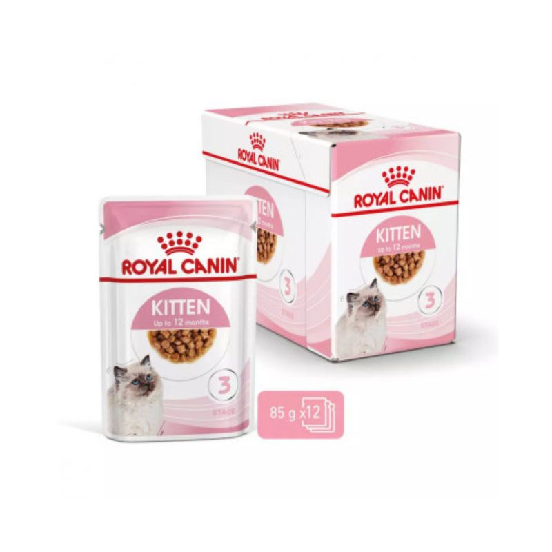 ROYAL CANIN - Comida Gatito Royal Canin Gravy Salsa 12un x85gr