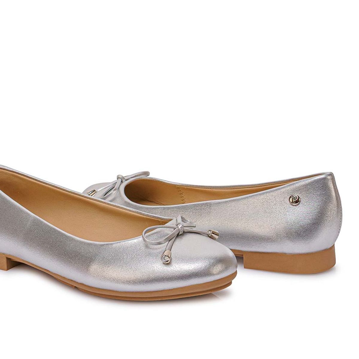Piazza - Zapato Ballerina Casual ALAY-2606 Plata Piazza
