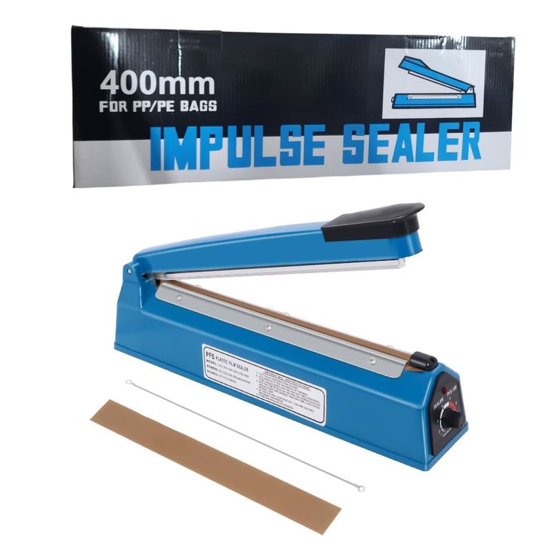 GENERICO - Maquina selladora térmica de 40 cm eléctrica, función a presión manual