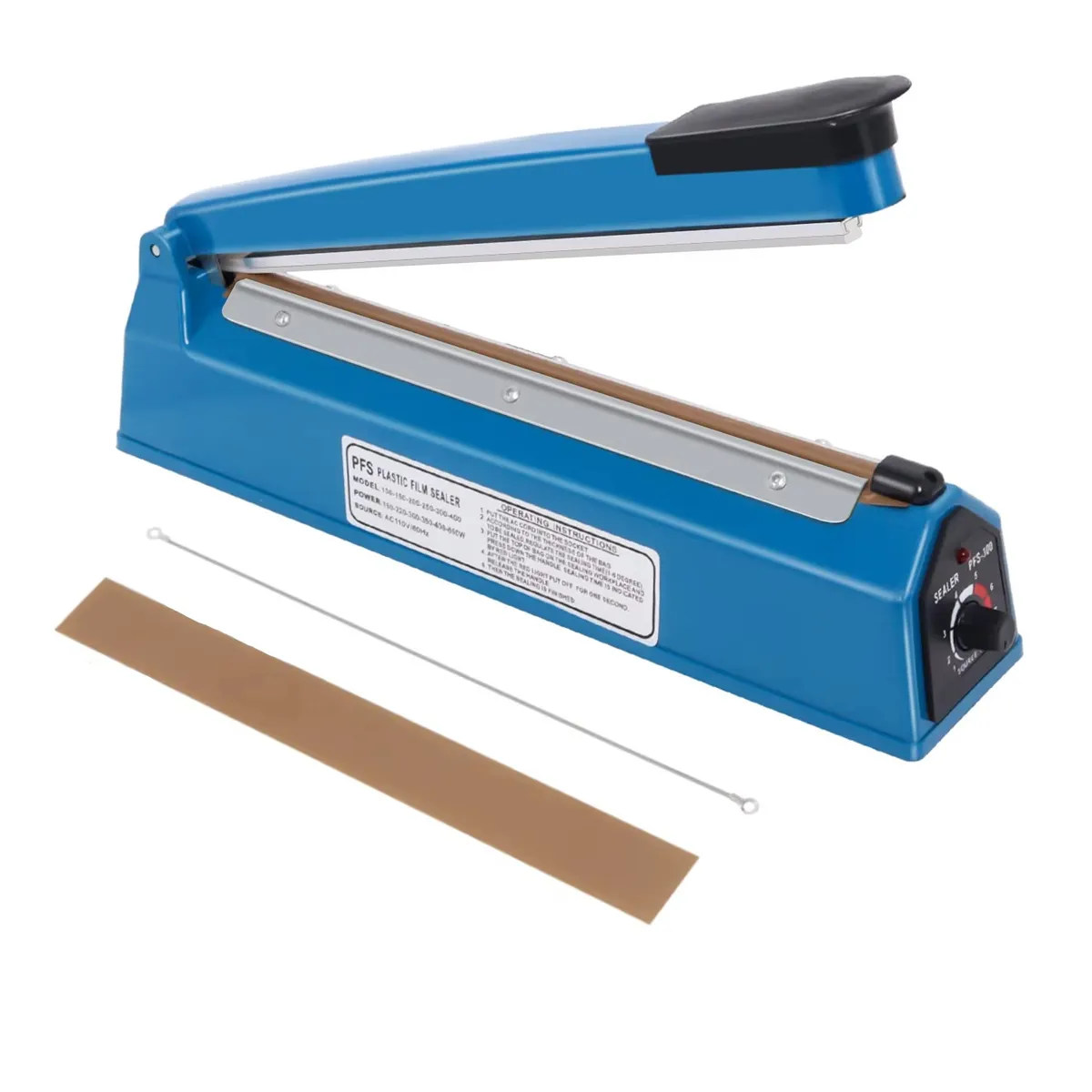 GENERICO - Sellador eléctrico 30 cm Máquina sellado térmico a presión