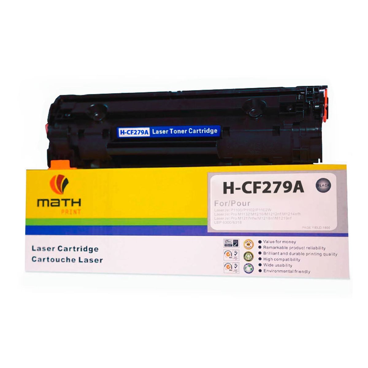 GENERICO - Tóner Compatible Genérico Math Print  (79A) para HP LaserJet