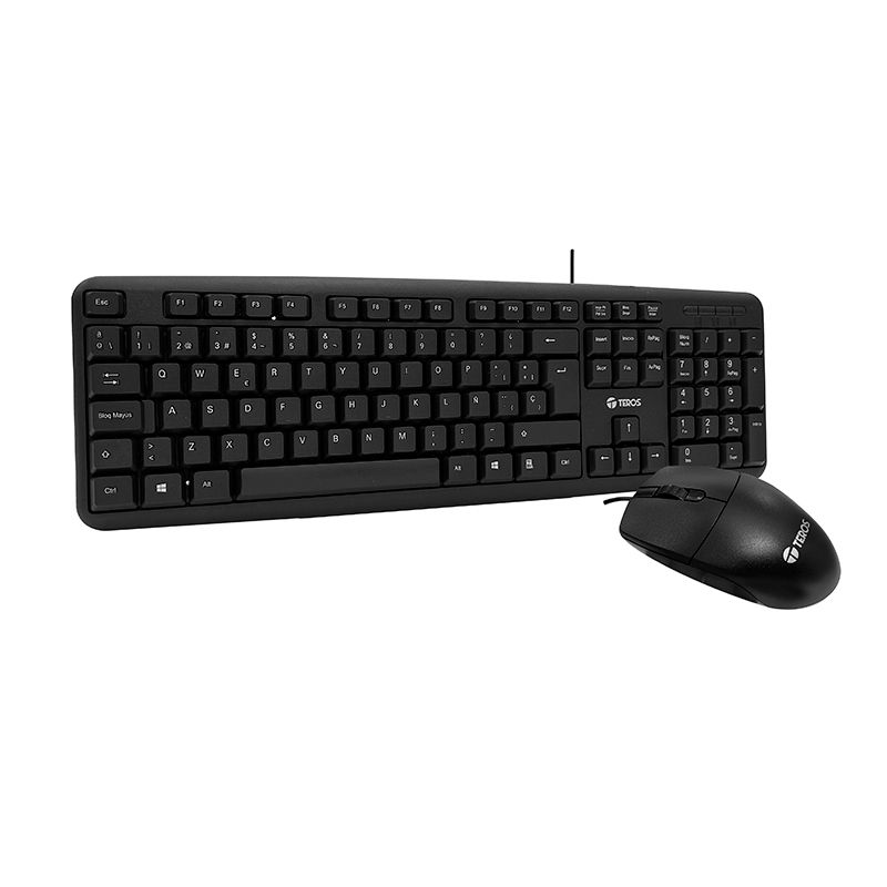 TEROS - KIT TECLADO Y MOUSE TEROS TE-4062N