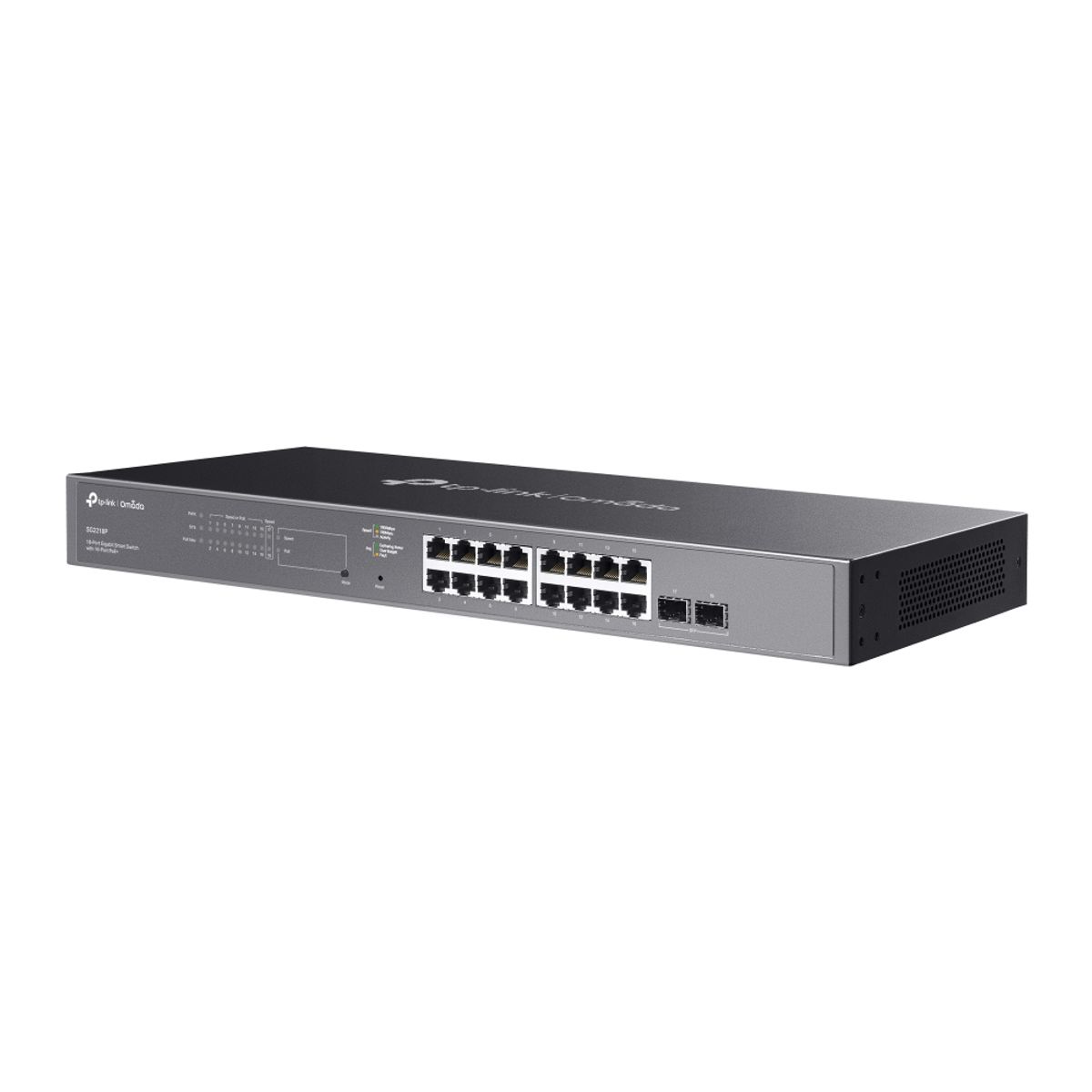 TP LINK - Switch Inteligente Gigabit 18 Puertos 16 Poe+ TL- SG2218P Tp- link TP Link