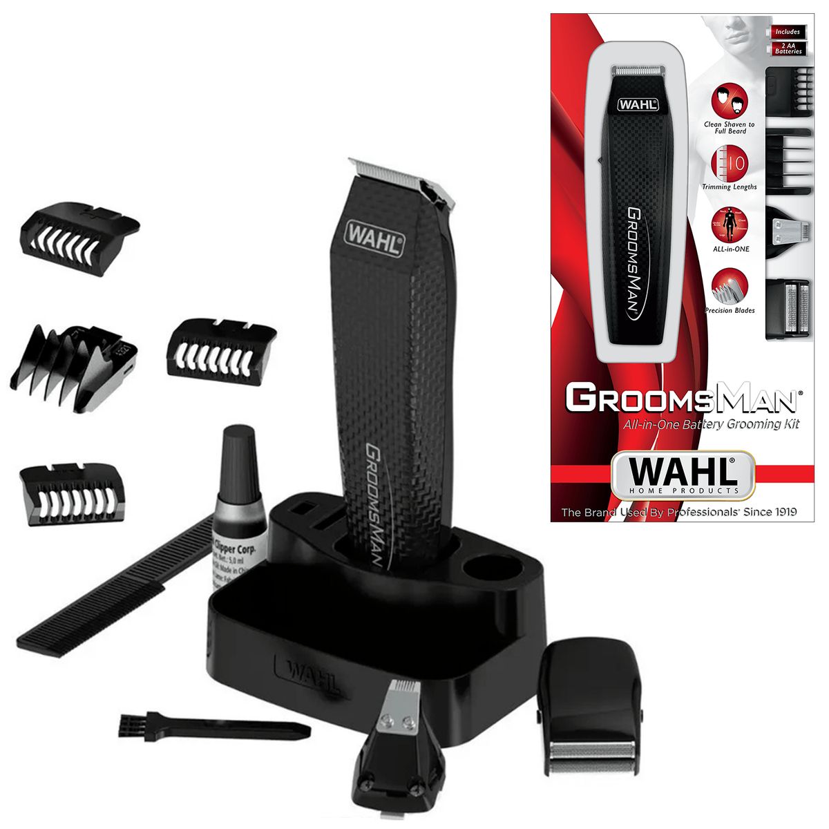 WAHL - Cortadora Wahl Para Todo El Cuerpo Inalámbrica Groomsman