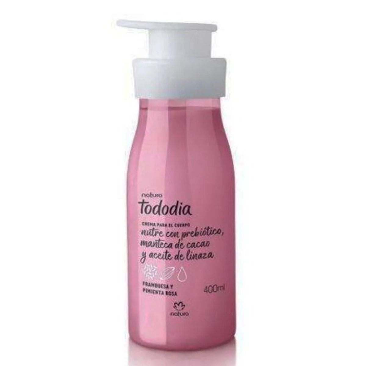 NATURA - Tododia Frambuesa y Pimienta Rosa Hidratante Corporal 400 ml