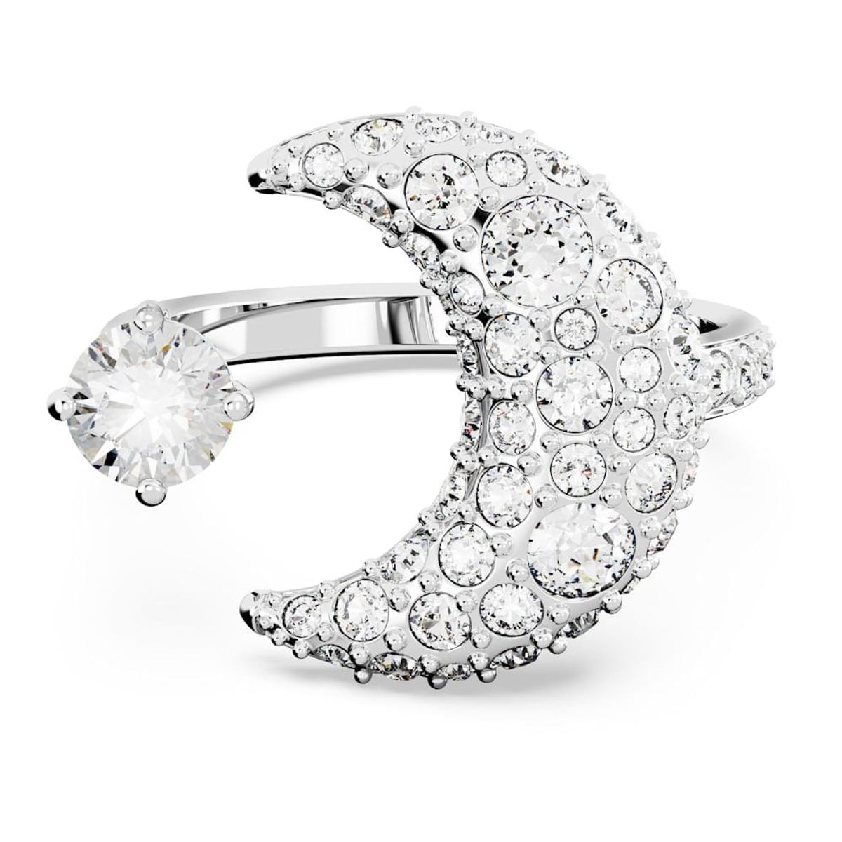 SWAROVSKI - Anillo Swarovski Abierto Luna Luna Blanco Baño De Rodio 5677138