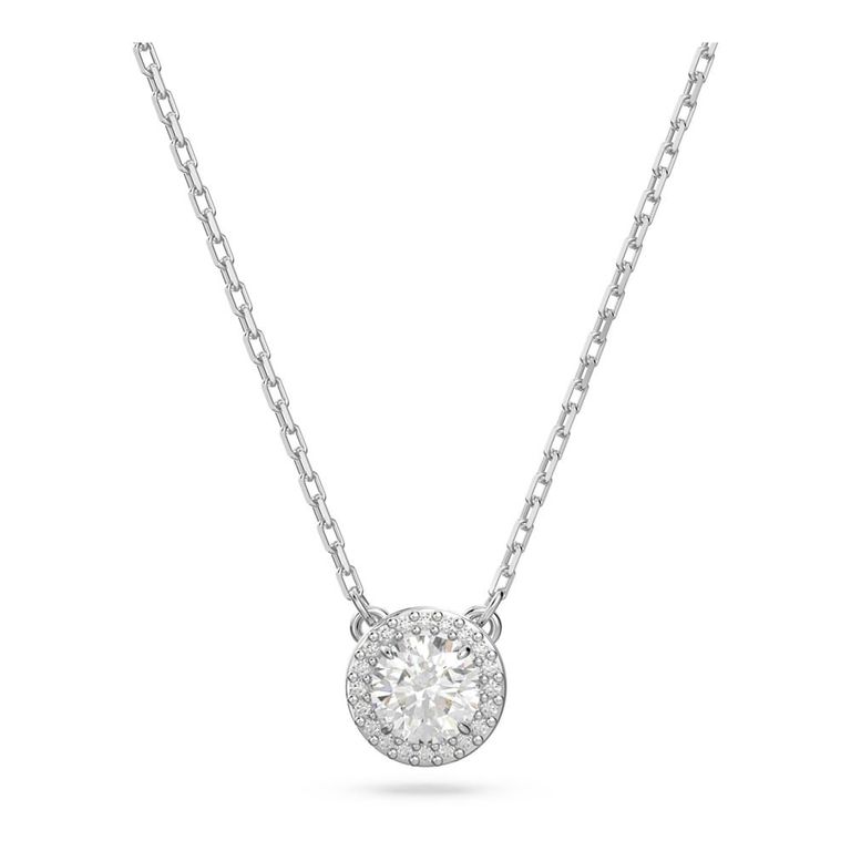 Colgante Swarovski Constella Talla Redonda Pavé Rodio 5636264 Swarovski ...