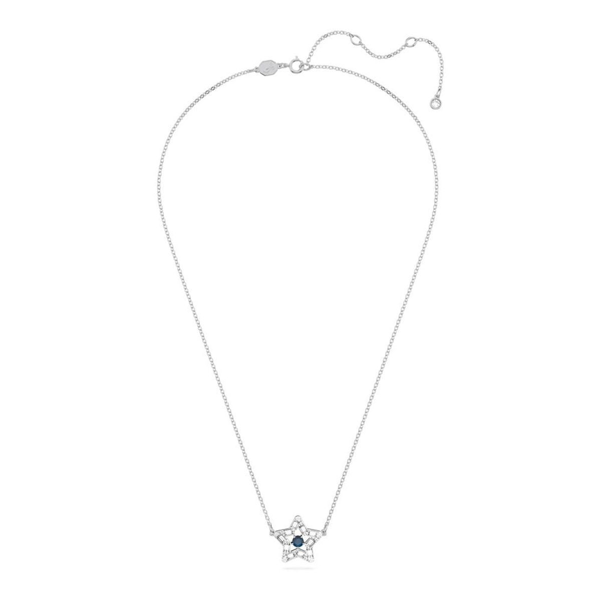 SWAROVSKI - Colgante Swarovski Stella Estrella Blanco Baño De Rodio 5639186