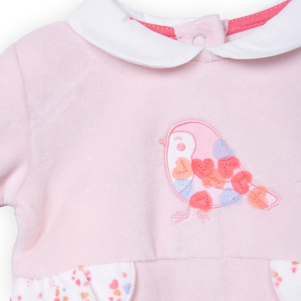 PILLIN - Enterito Recién Nacido Niña PILLIN PVC301-25ROS