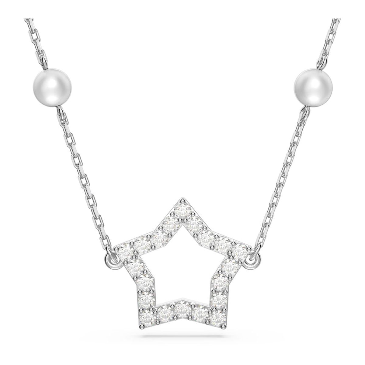 SWAROVSKI - Collar Swarovski Stella Crystal Pearls Estrella Rosa 5645382
