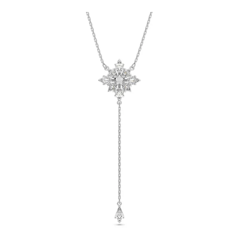 SWAROVSKI - Collar Swarovski En Y Stella Estrella Blanco Baño De Rodio 5652003