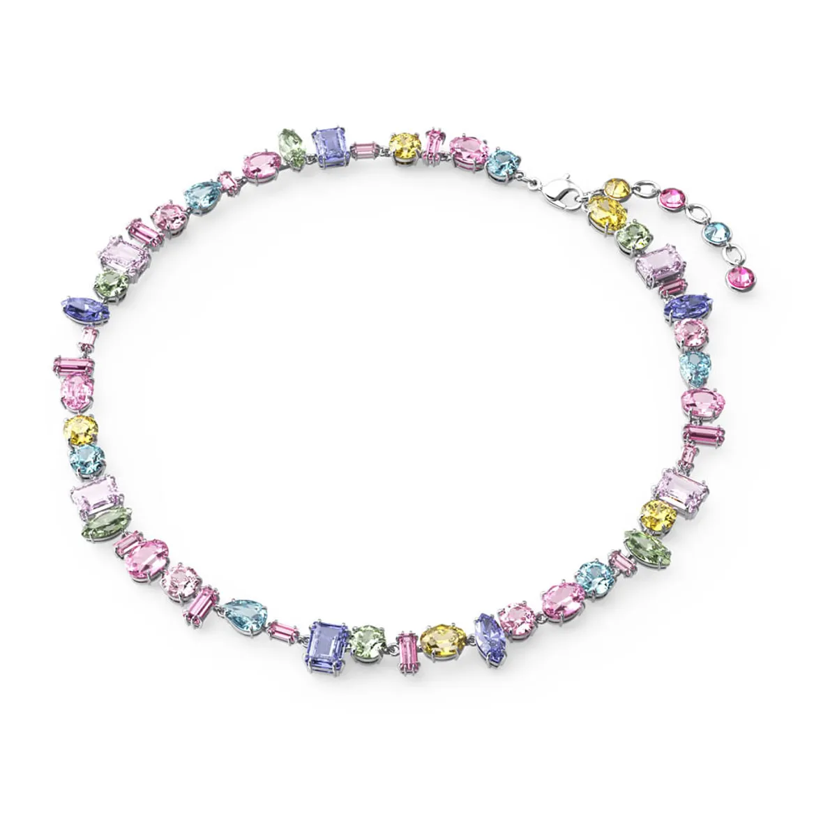 SWAROVSKI - Collar Swarovski Gema Tallas Mixtas Multicolor Baño Rodio 5656397