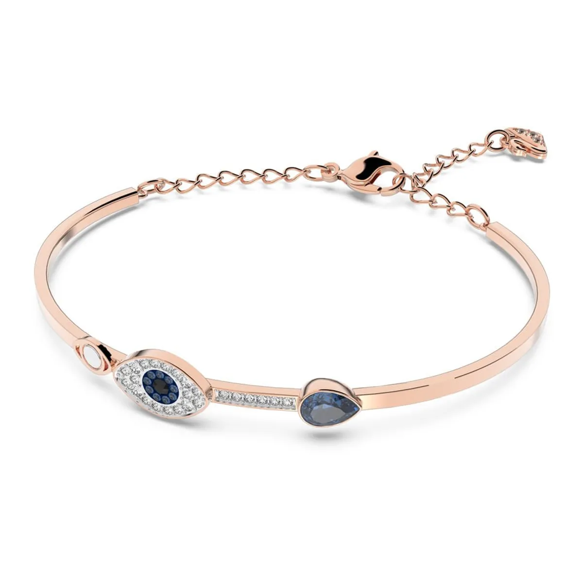 SWAROVSKI - Pulsera Swarovski Duo Evil Eye Azul Mezcla De Baños 5171991