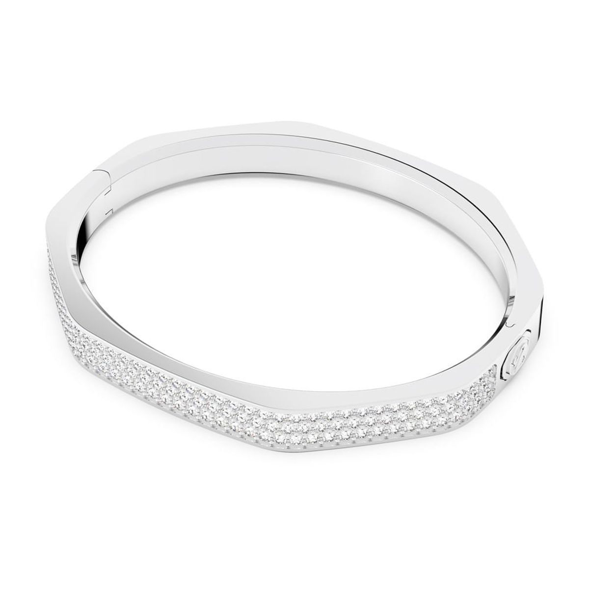 SWAROVSKI - Pulsera Swarovski Dextera Forma Octagonal Pavé Rodio 5639202