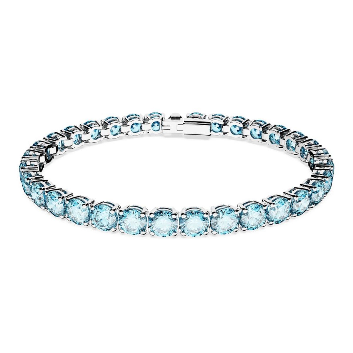 SWAROVSKI - Pulsera Swarovski Matrix Tennis Talla Redonda Mediana Rodio 5648928