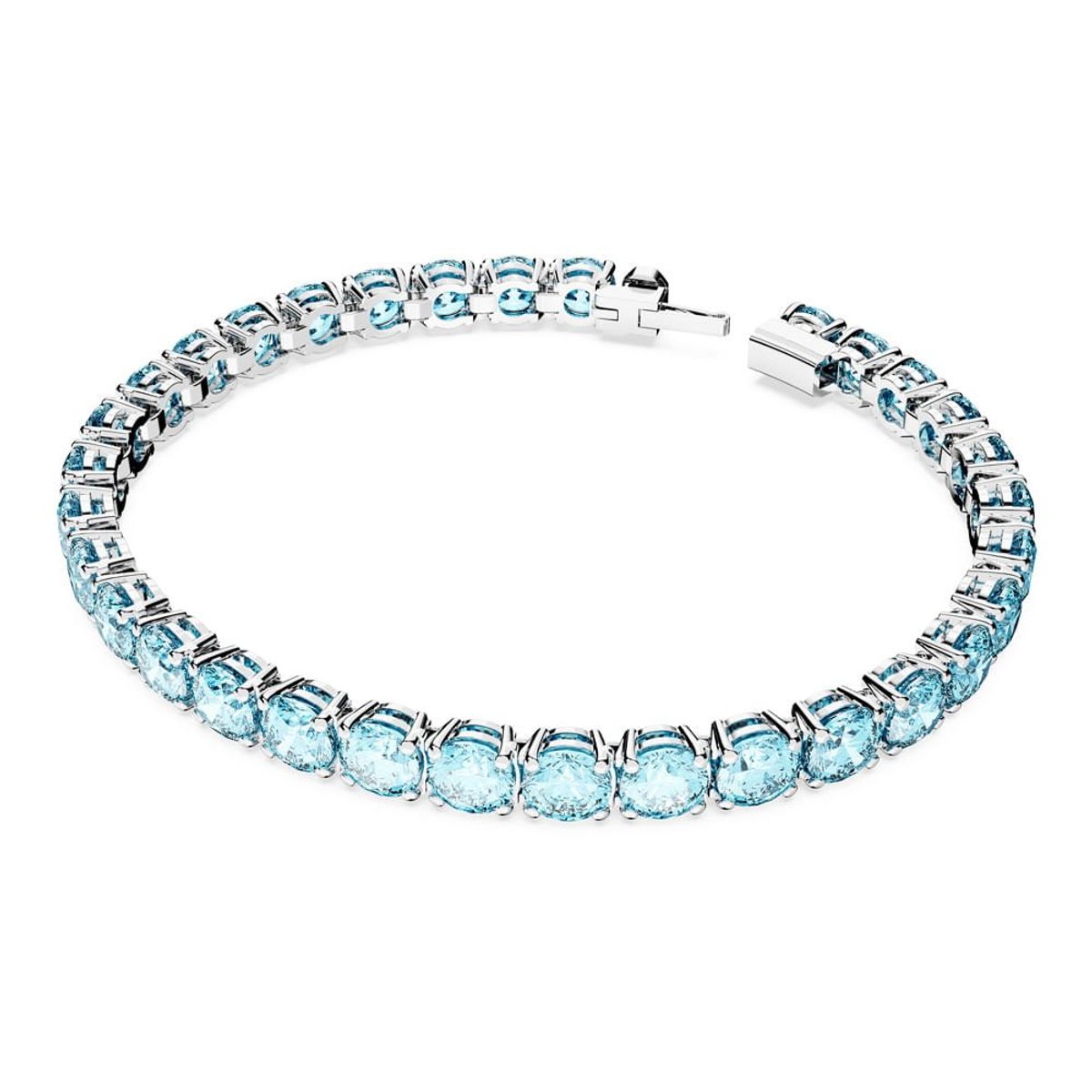 SWAROVSKI - Pulsera Swarovski Matrix Tennis Talla Redonda Mediana Rodio 5648928