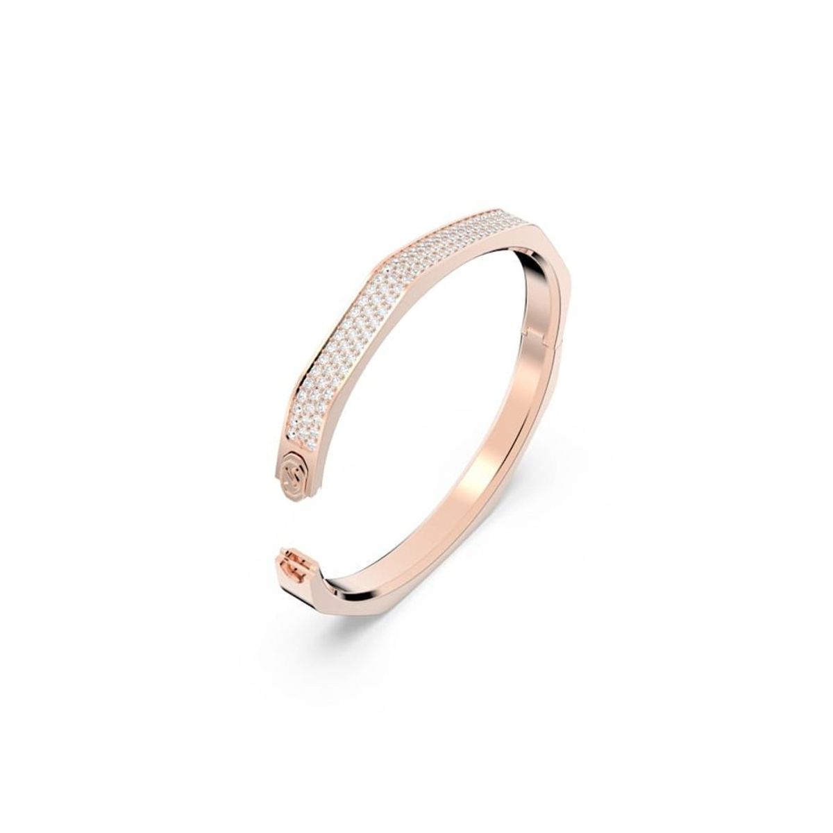 SWAROVSKI - Pulsera Swarovski Dextera Forma Octagonal Blanco Baño Rosa 5655627